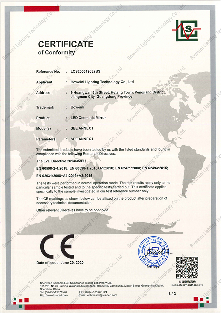 Certification 1