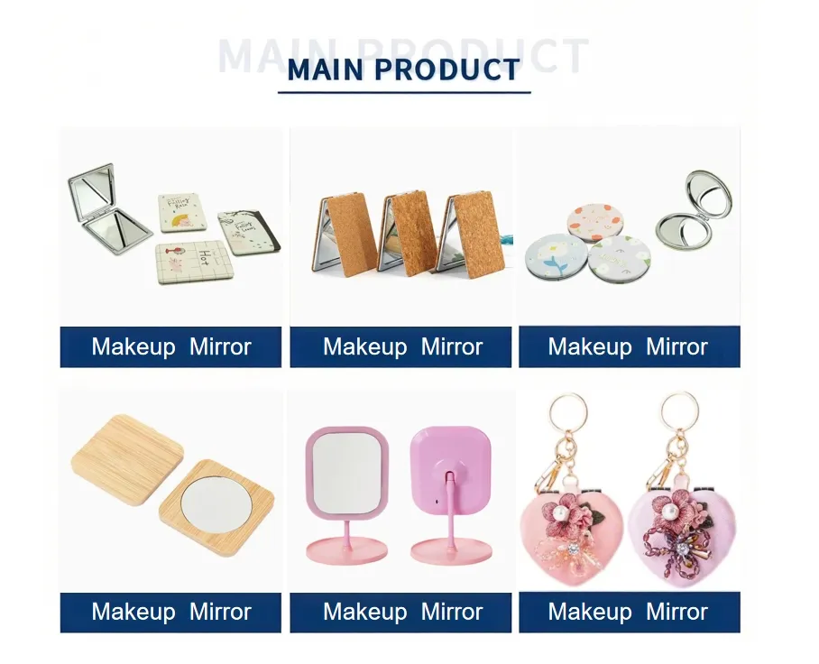 Hot-Sell Rotatable Foldable Travel LED Makeup Mirror - 3-Color Stepless Dimming, Magnetic Attachment, USB Rechargeable