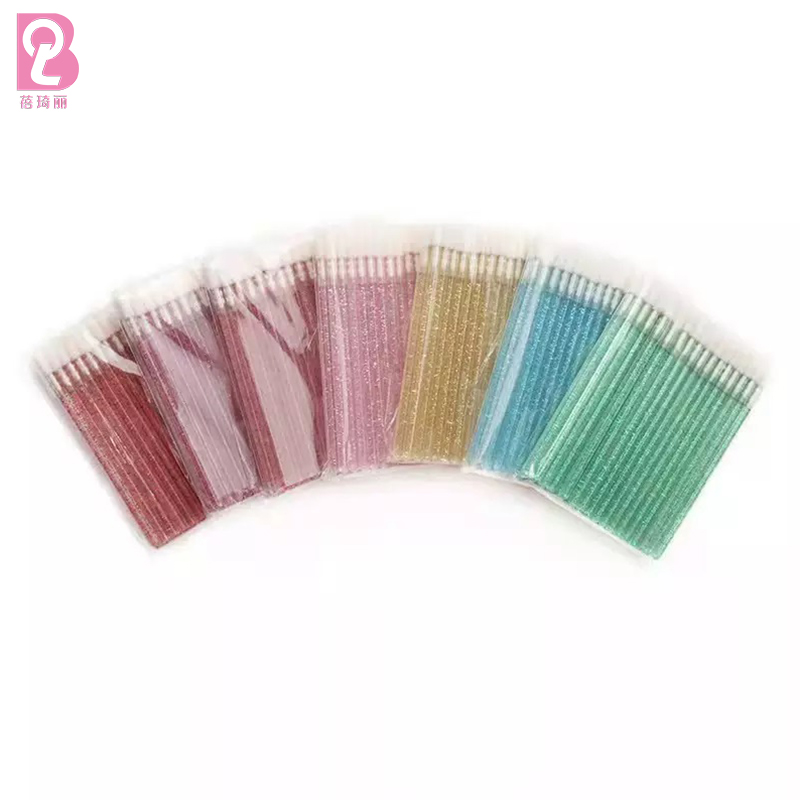 Beiqili Disposable One-Off Lip Liner Wand Applicator Single Makeup Brush for Lip Gloss or Lipstick