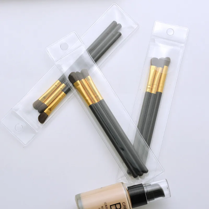 3PCS Horse Pony Hair Eyeshadow Brush Basic Foundation Animal Hair Makeup Brush