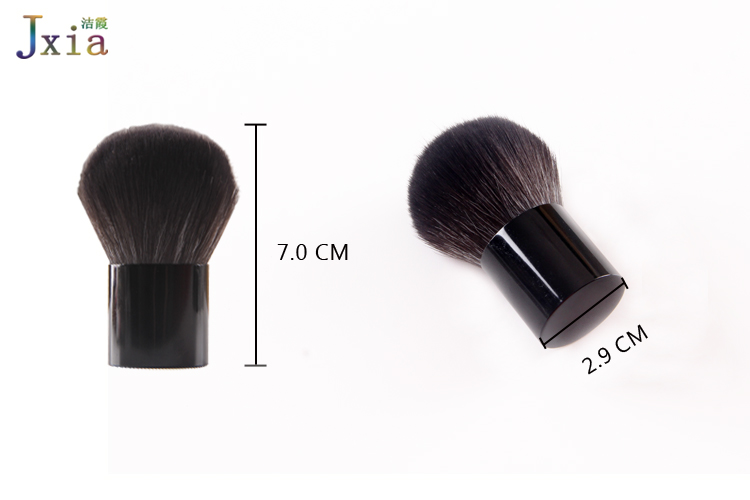 2018 Jiexia High Quality Rose Gold Kabuki Retractable Brush for Cosmetic Foundation Cream Powder Liquid