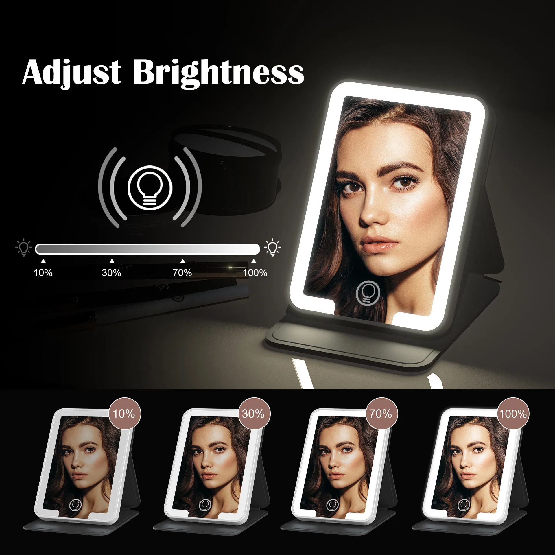 Makeup Compact Mirror Detailed Image 8