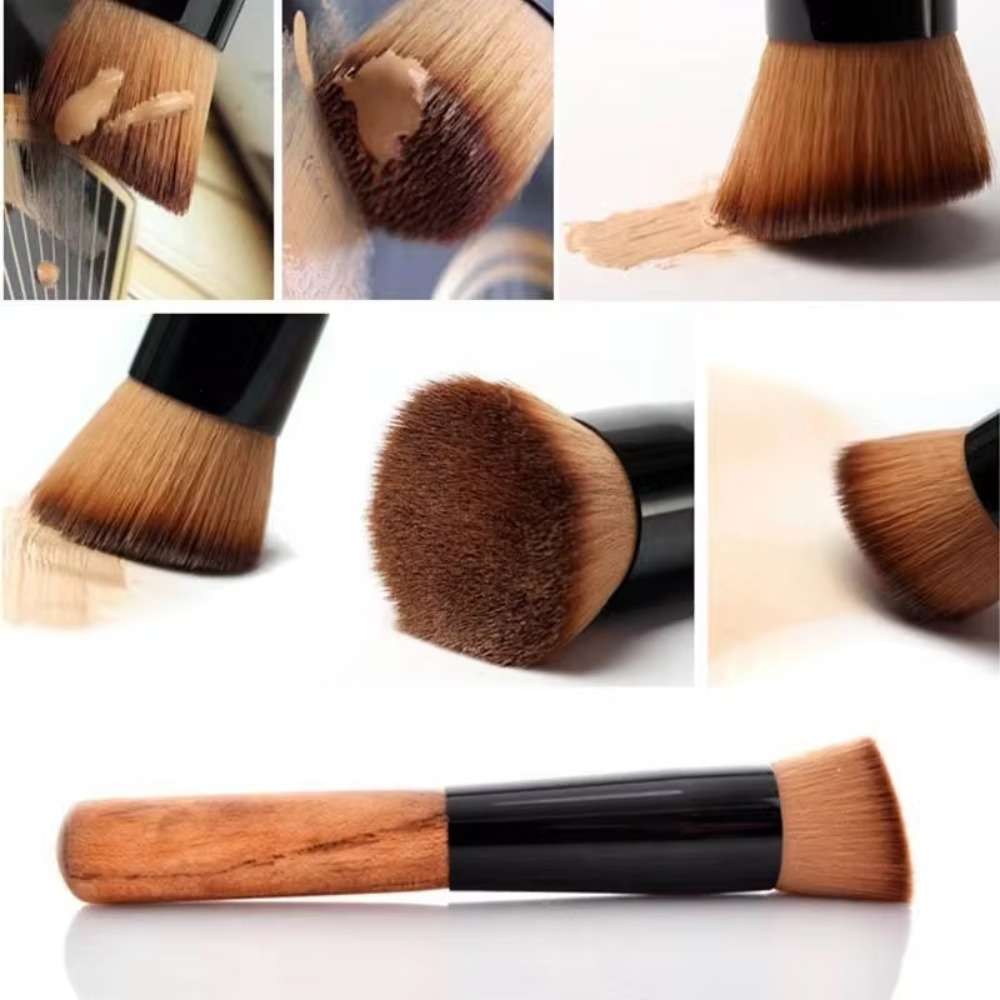 Foundation Makeup Brush Professional Cosmetic Beauty Make up Tools Kabuki Powder Blush Foundation Flat Top Brush