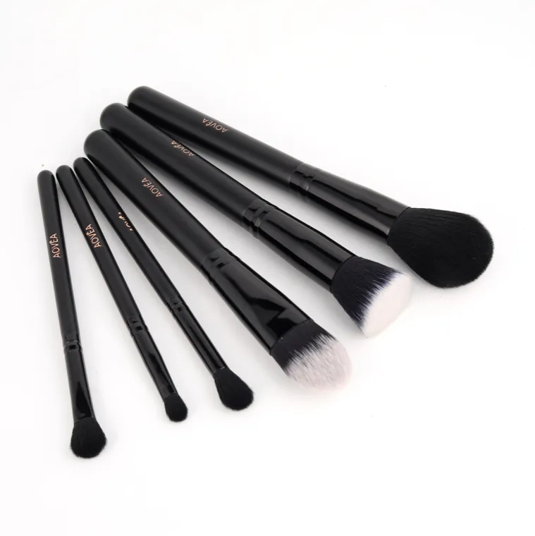 Custom OEM Private Label Logo Cosmetics Beauty Luxury Makeup Brushes Sets Foundation Powder Blush Eyeshadow Concealer Lip Eye Make up Brush