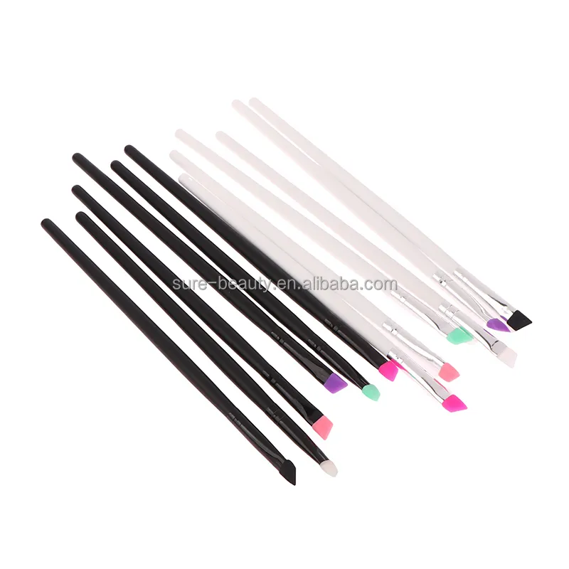 Brow Lash Lift Silicone Brush Flexible Eyebrow Tint Perm Styling Brush for Brow Styling Lash Lifting