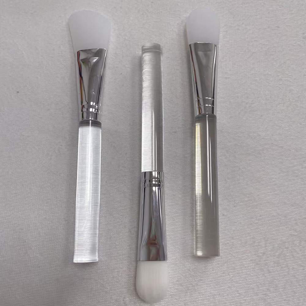 Beauty Soft Pro Cream Cosmetic Home Tools Silicone Large Makeup Brushes Face Mask Silicone Contour Brush Set