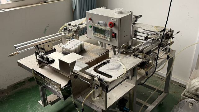 Automatic assembly machine for makeup brush production at NTC Beauty factory