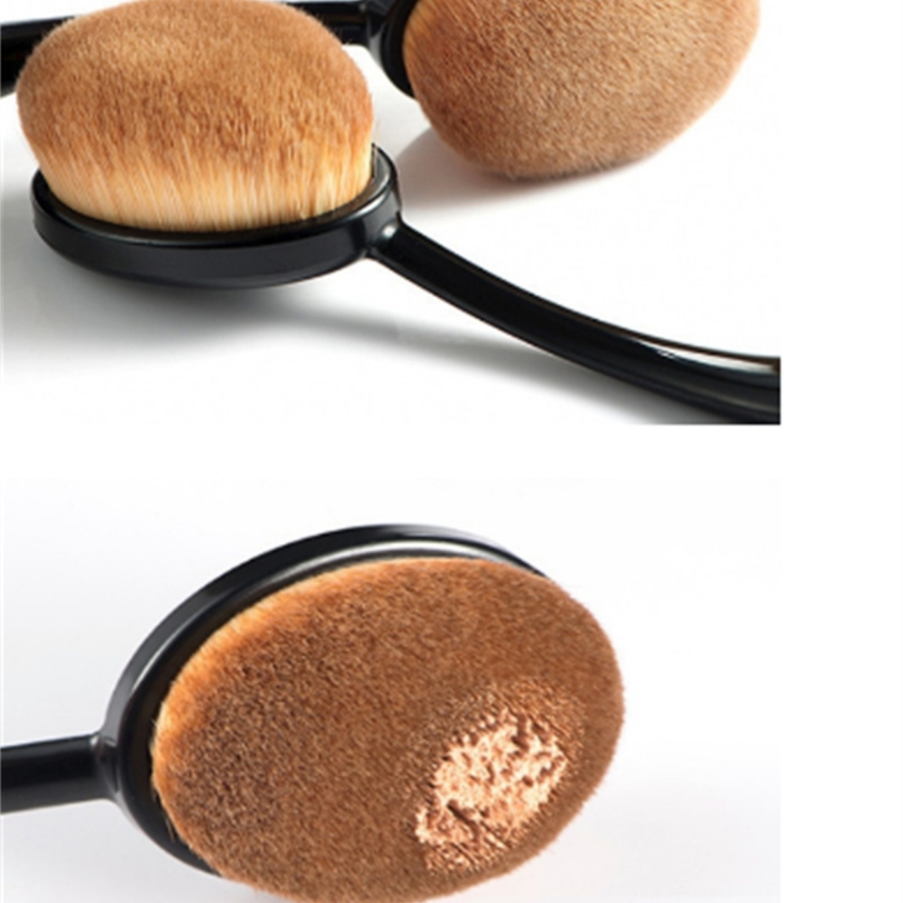 Factory Wholesale Traceless Makeup Brushes Portable Soft-bristled Foundation Blender Brush