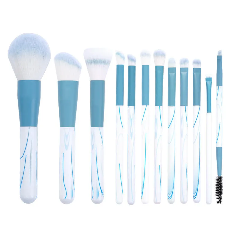 12PCS Professional Make up Brushes Set for Foundation Blush Eyeshadow Eyebrow Makeup Tool