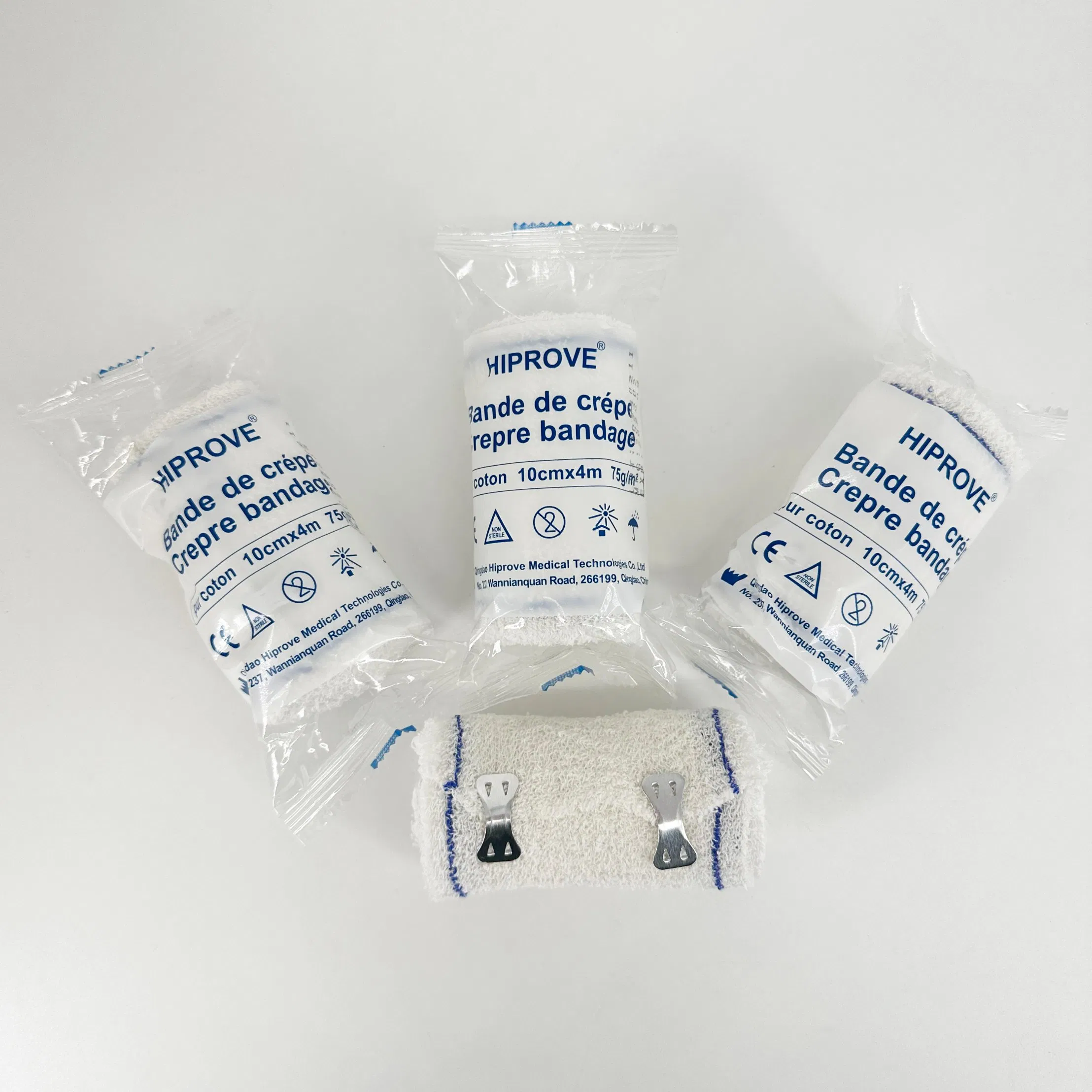 Pure Cotton Crepe Bandage Breathable 100% Cotton Bandage