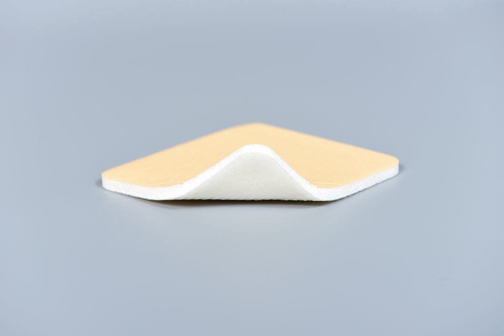 Silicone Foam Dressing with Border Adhesive Wound Dressing First Aid Bandage for Wound Care