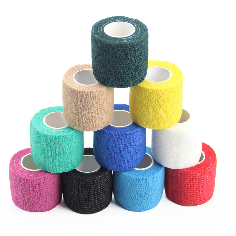 Waterproof Flexible Vet / Veterinary Hand Tear Wrap Printed Cohesive Bandage