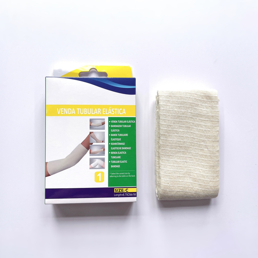 Disposable Medical Supply Tubular Gauze Orthopedic Compression Support Bandage
