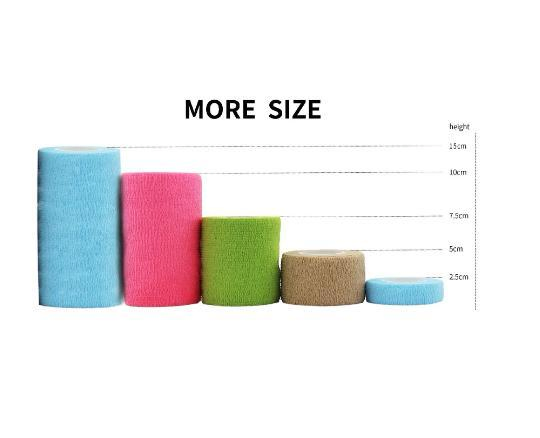 Factory Price Non-Woven Cohesive Bandage for Veterinary Use and Animal Care