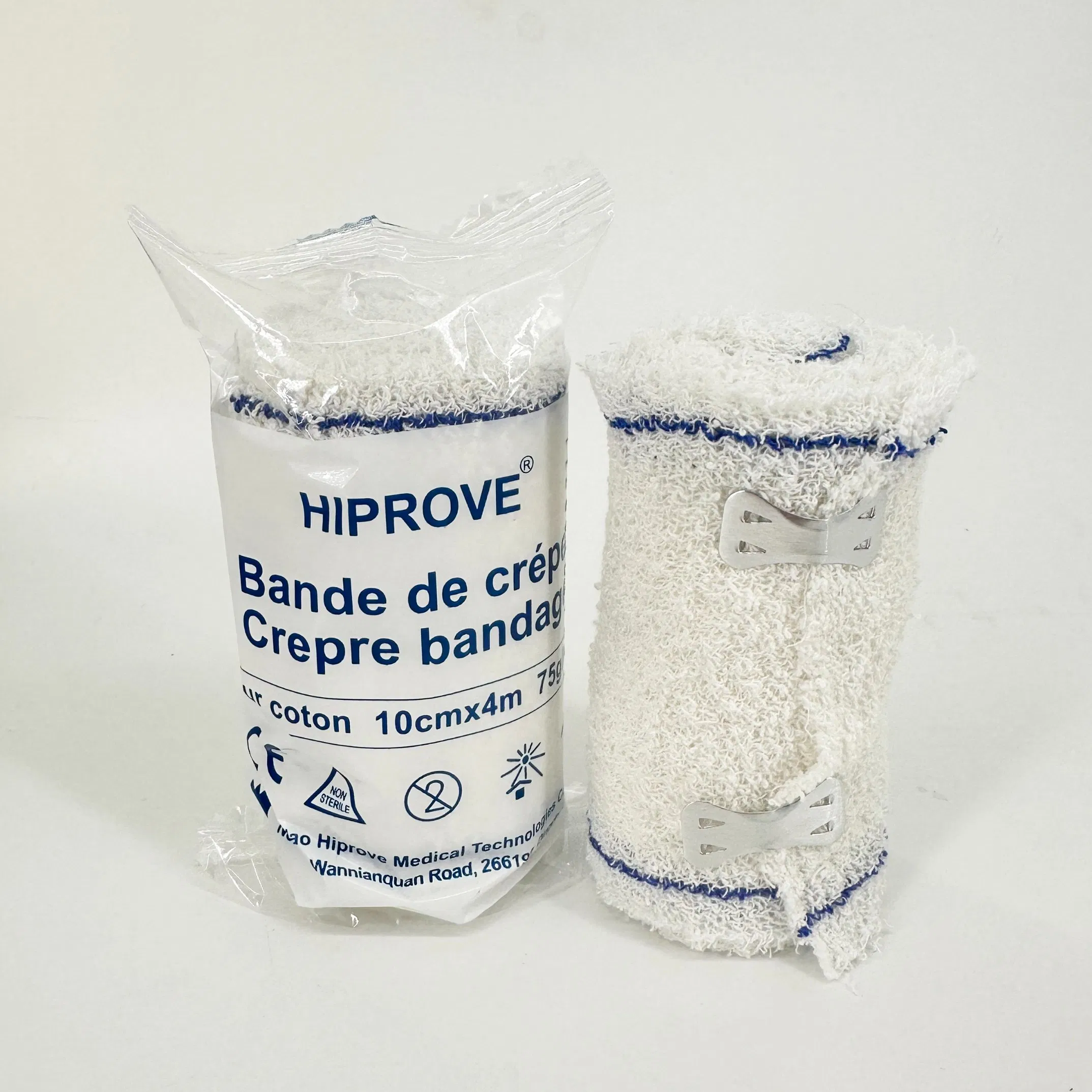 Pure Cotton Crepe Bandage Breathable 100% Cotton Bandage