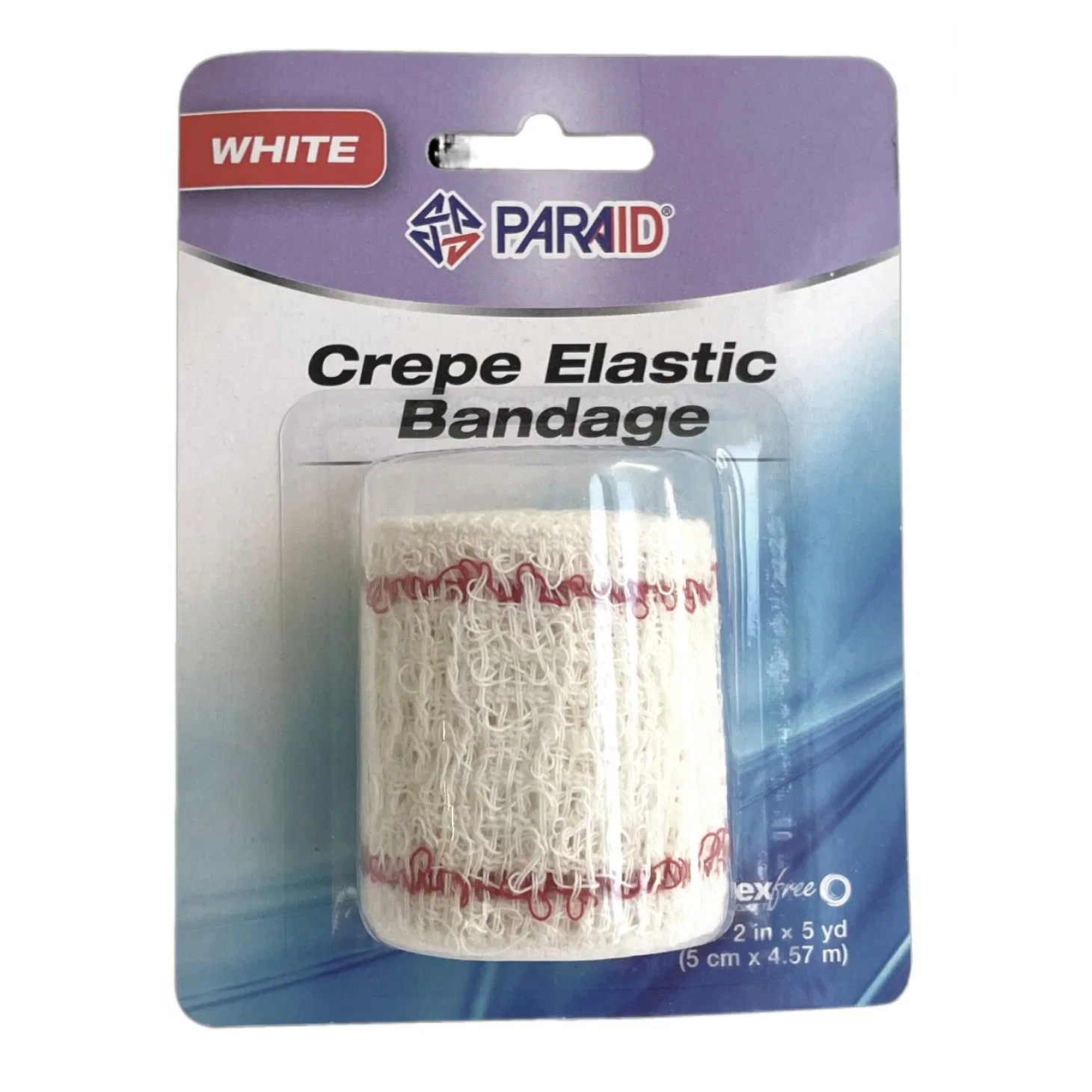 Medical First Aid Strapping Elastic Crepe Gauze Israeli Skin White Bandage with Compression Bandage