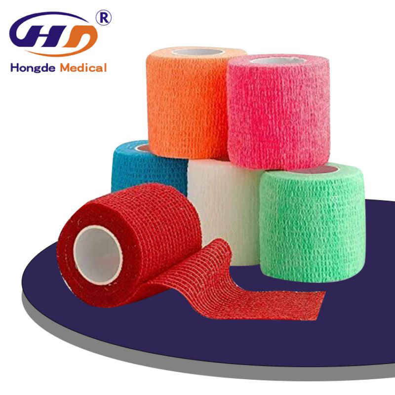 HD366 Elastic Non-Woven Horse Cohesive Bandage Vet Wrap Equine Veterinary Coflex-Vet Cohesive Bandage
