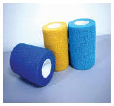 Latex and Latex Free Self-Stick Cohesive Non Woven Bandage Veterinary Bandage