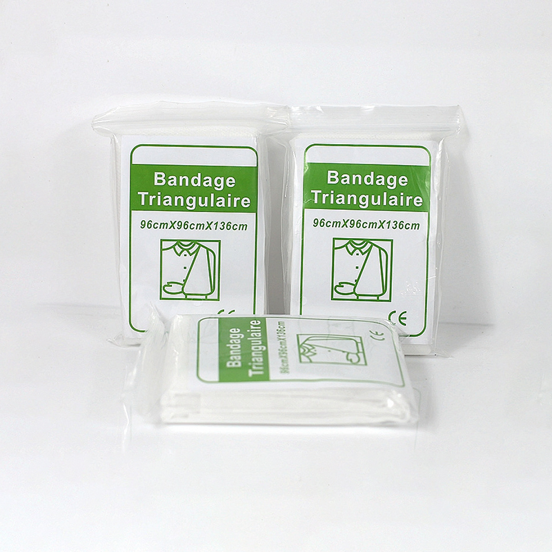 Free Samples &amp; CE FDA Certified Disposable Non-Woven Medical Emergency Triangular Bandage