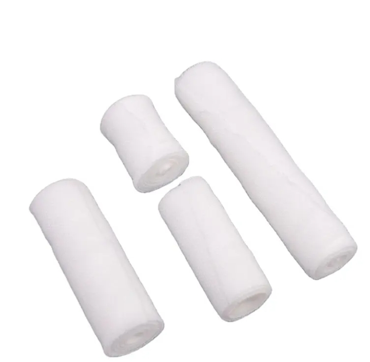 First Aid Elastic Bandage PBT/ Elastic Gauze Conforming Bandage