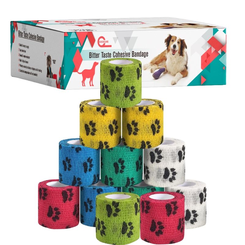 Custom Cohesive Flexible Bandage for Equine Veterinary