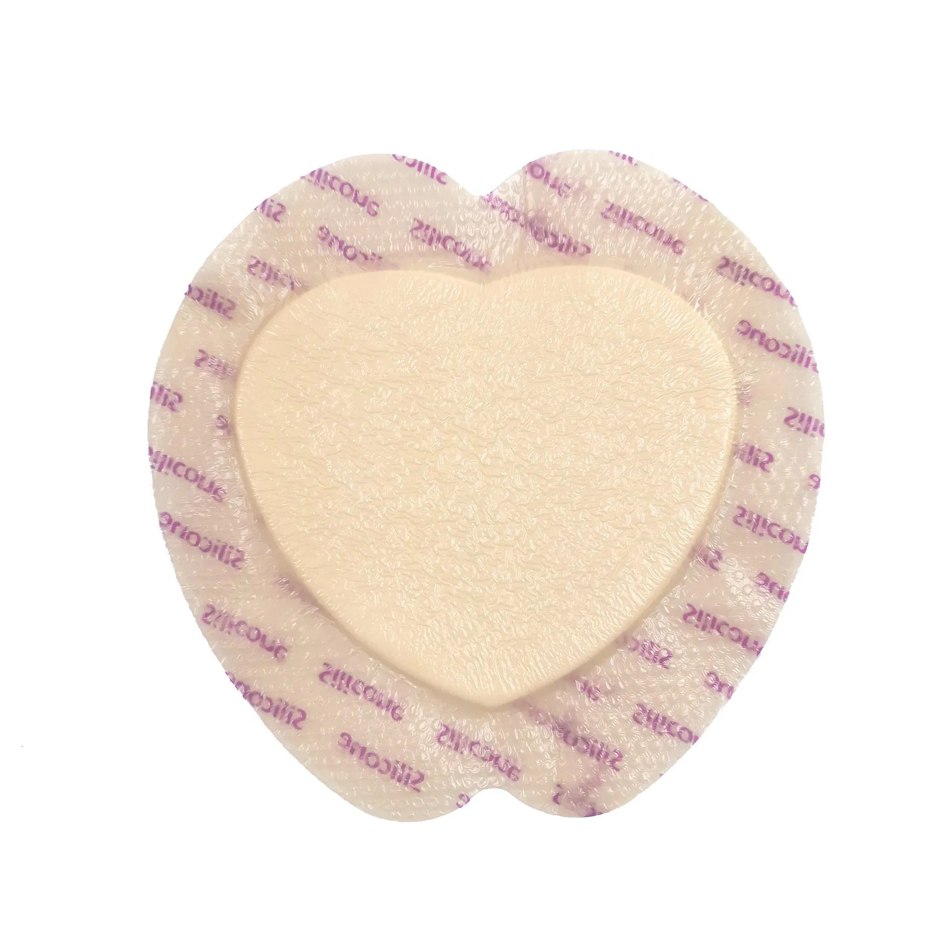 China Wholesale Medical Supply Silicone Foam Dressing Without Border for Child Skin Protection