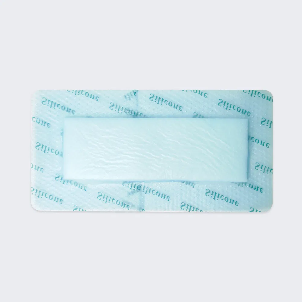 FDA CE Approved Wound Bandages Waterproof Silicone Foam Wound Dressing with Border High Absorption Bed Sore Bandages for Wound Care