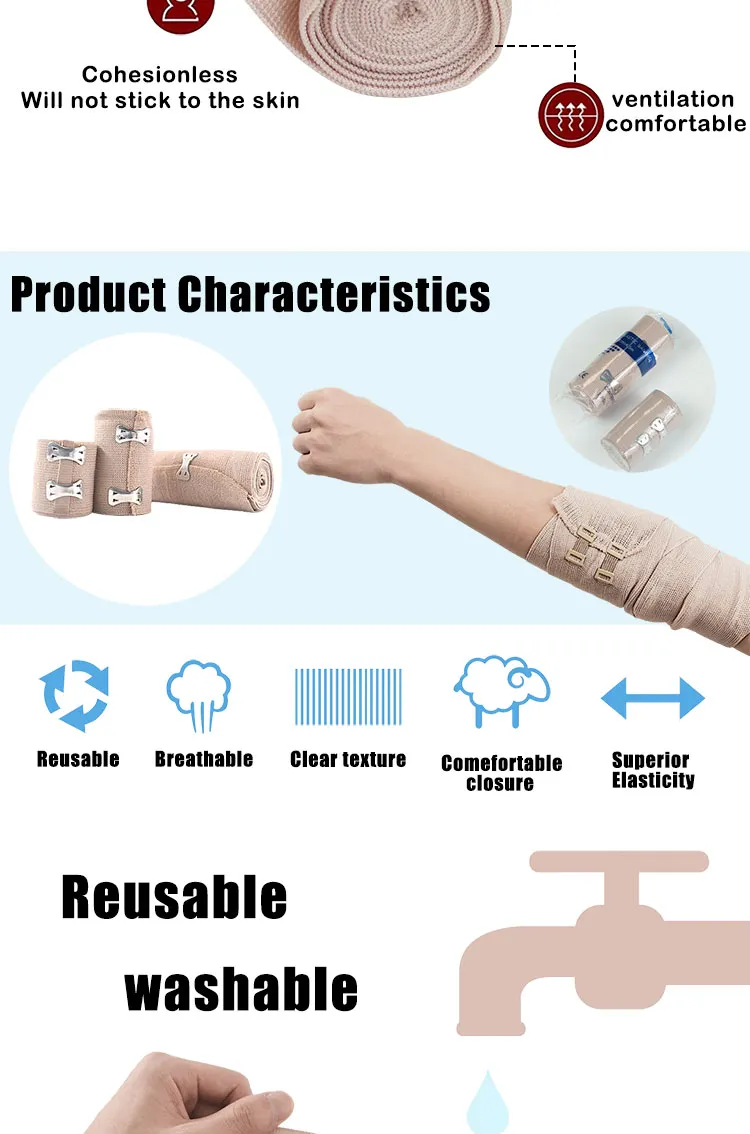 Elastic Bandage Close-up