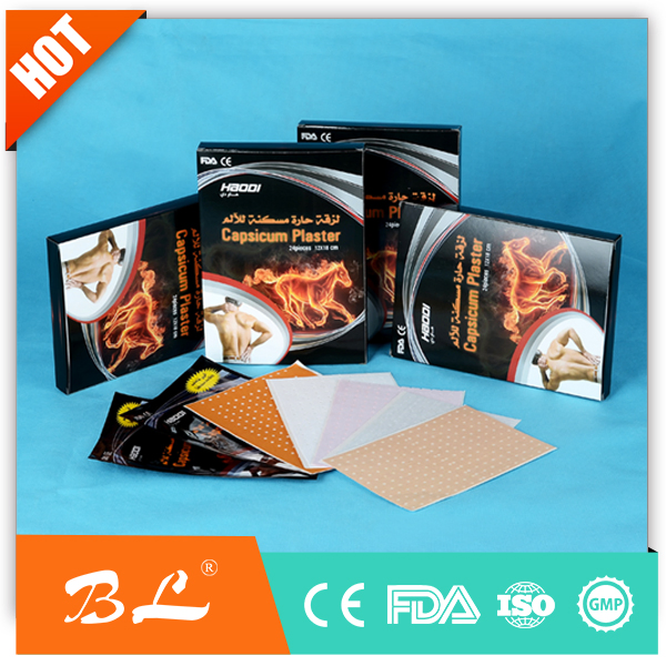 Products Hot Sale Ketotop Pain Relieving Patch Medicated Hot Capsicum Plaster