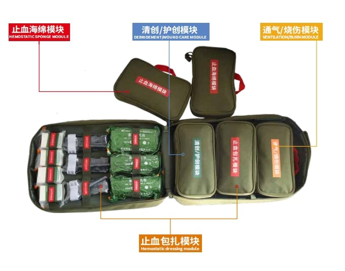 Cxxcs Premium First Aid Hemostatic Dressing for Quick Recovery