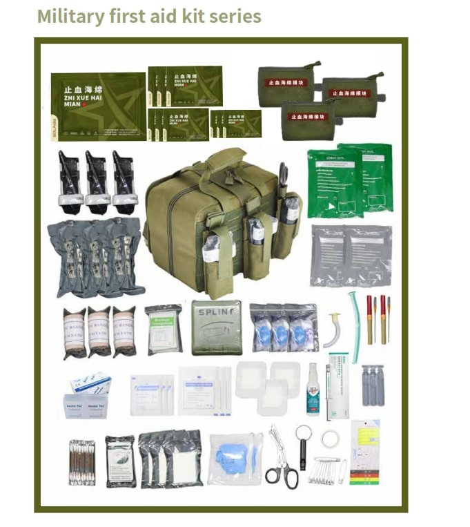 Cxxcs Premium First Aid Hemostatic Dressing for Quick Recovery