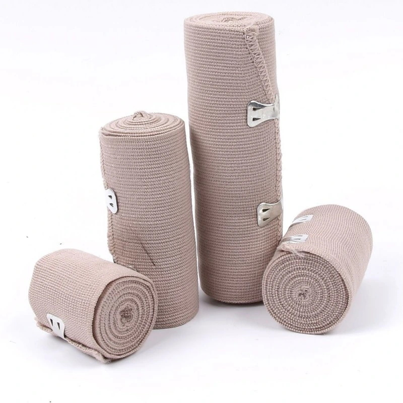 Factory Price High Compression Elastic Body Wrap Bandage Skin Color on Roll