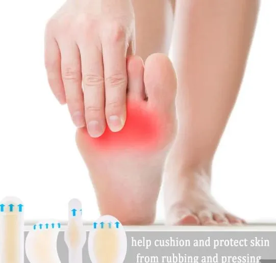 Fast Healing Hydrocolloid Gel Bandages for Heels