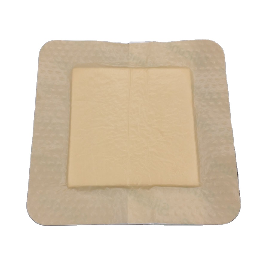 Manufacturer Surgical Medical Disposable CE ISO FDA Gentle Absorbent Soft Bordered Adhesive Wound Dressing Foam Dressing Silicone Foam Dressing