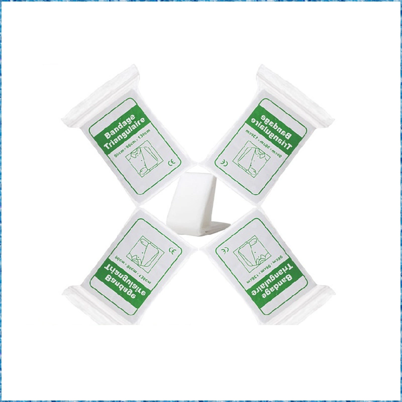 Free Samples &amp; CE FDA Certified Medical Non-Woven Cotton Emergency Triangular Bandage