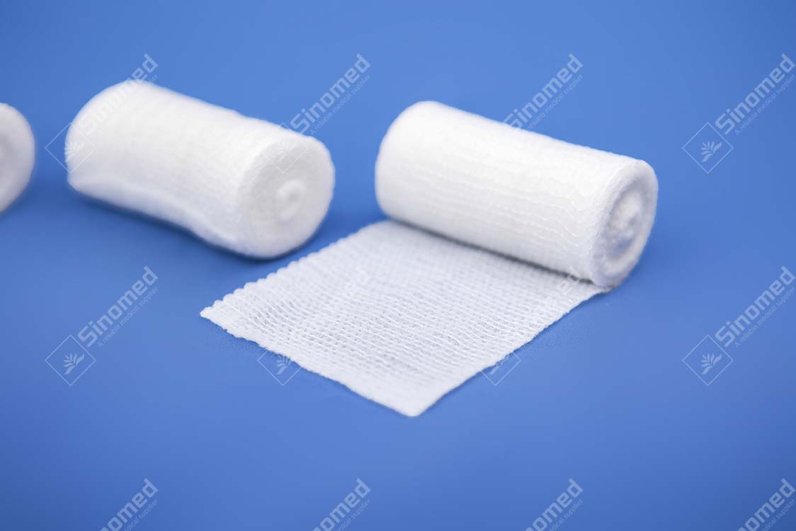 Hospital Gauze Roll Medical Surgical Consumables Conforming Bandage PBT Bandage