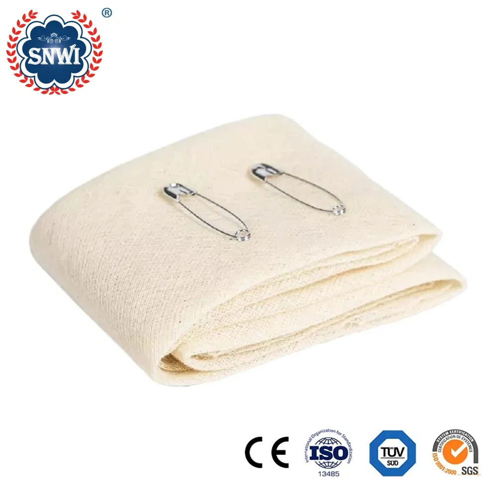 Wholesale Medical Supply Hospital Surgical First Aid Non-Woven Cotton Gauze Triangular Bandage