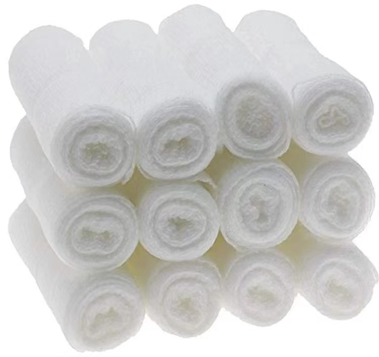 First Aid Bandage Athlete Elastic Tap Skin Friendly Stretch Medical Conforming Wrap Gauze Rolls PBT Bandage for Wound Care