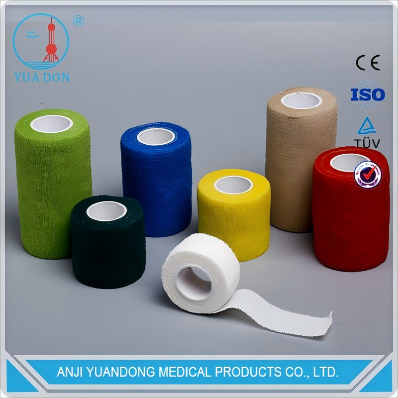 Bulk Wholesale Bitter Vet Wrap Elastic Self Adhesive Bitter Veterinary Cohesive Bandage