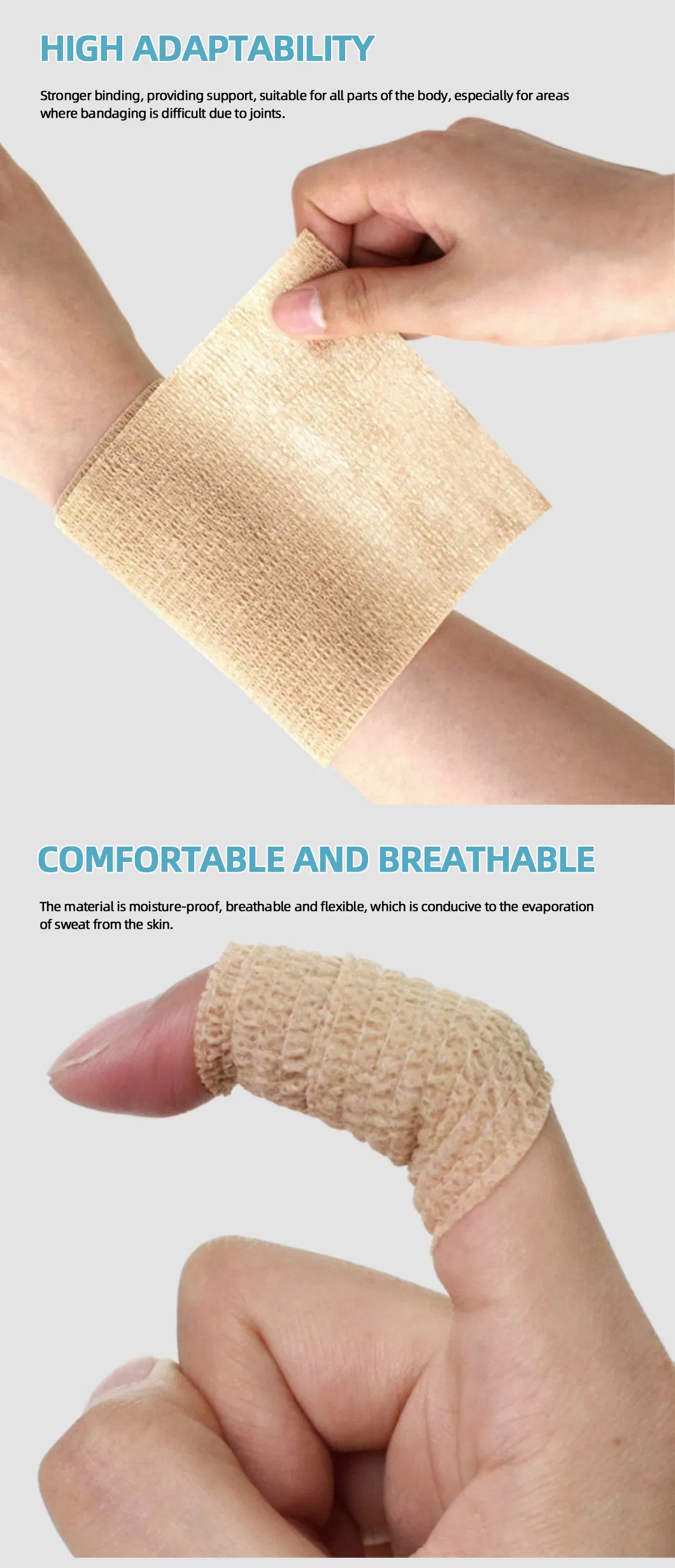 Medical Elastic Crepe Bandage Detail 2