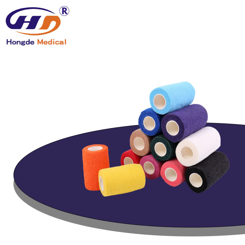 HD366 Elastic Non-Woven Horse Cohesive Bandage Vet Wrap Equine Veterinary Coflex-Vet Cohesive Bandage