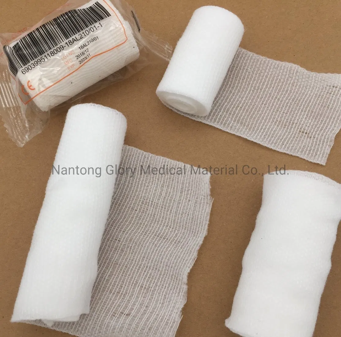 Premium Brown PBT Sports Bandage for Rapid Injury Healing