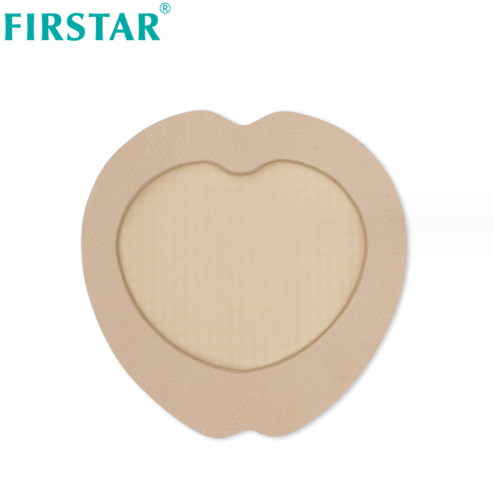 Medical Consumables Diabetes Adhesive Sterile Advanced Wound Care Silicone Foam Dressing