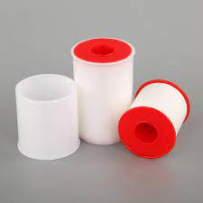 CE FDA Certified Zinc Oxide Adhesive Plaster with Plastic Cover or Tin Plate