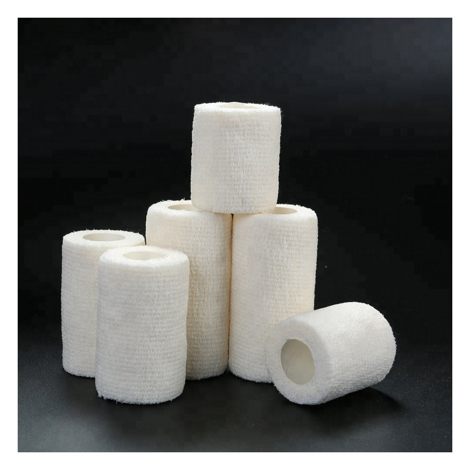Light Weight PBT Gauze Coehsive Bandage Extremely Soft Breathable and Comfortable Easy to Apply and Remove