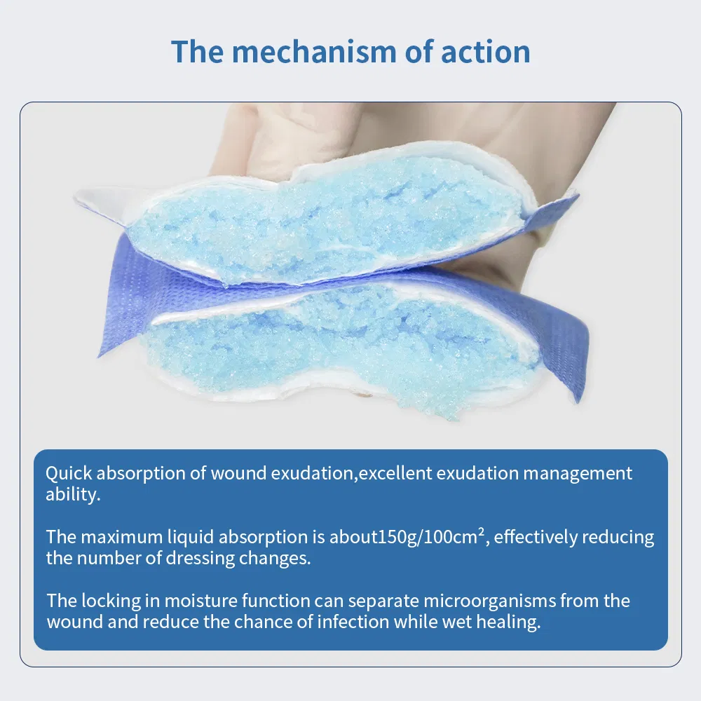 10X10cm Nonwoven Medical Disposables Adhesive Tape Wound Dressing First Aid Kit