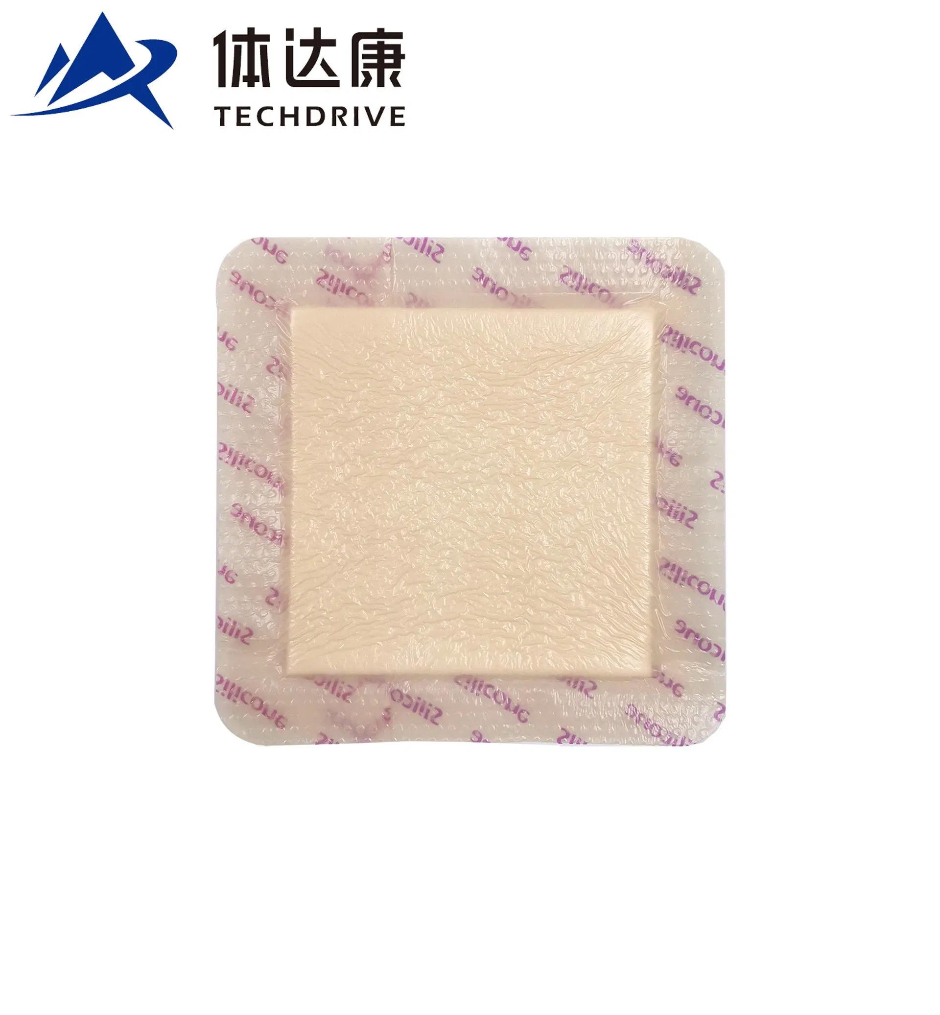 China Wholesale Medical Supply Silicone Foam Dressing Without Border for Child Skin Protection