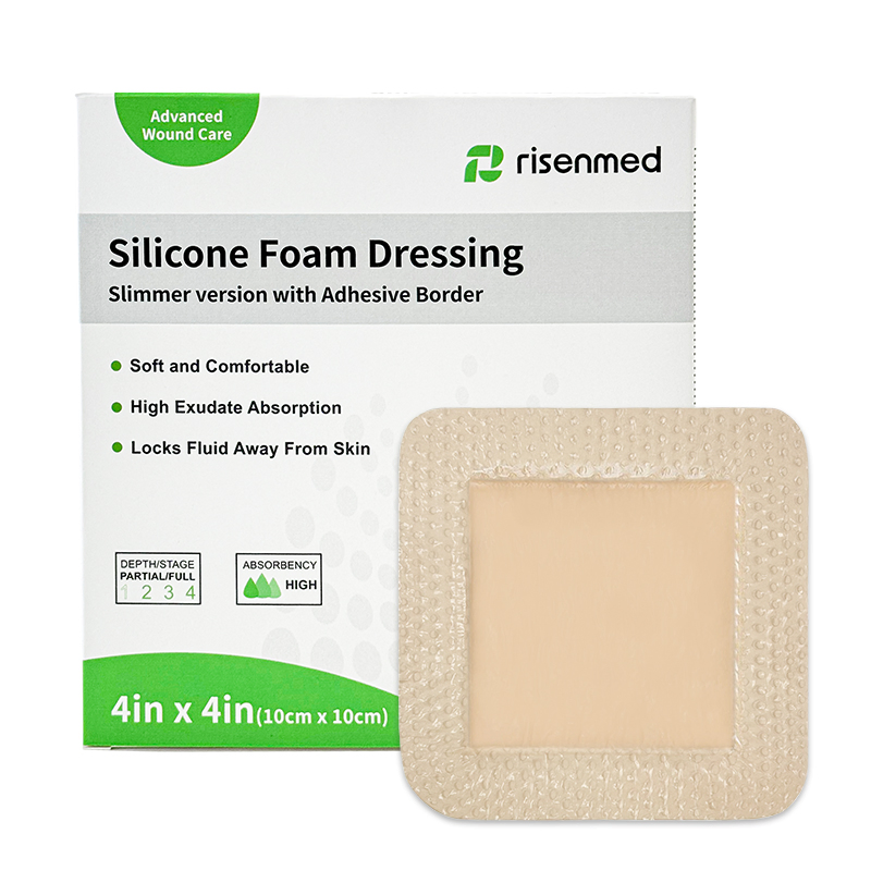 Silicone Foam Dressing for Chronic Wound Healing
