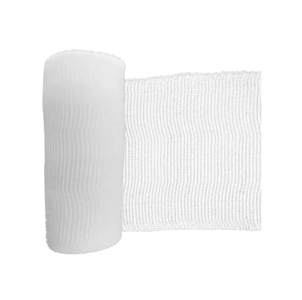 PBT Elastic Bandage Medical Supply Conforming First Aid Gauze for Wound Dressing Emergency Care Cotton 7.5cm X 4.5m