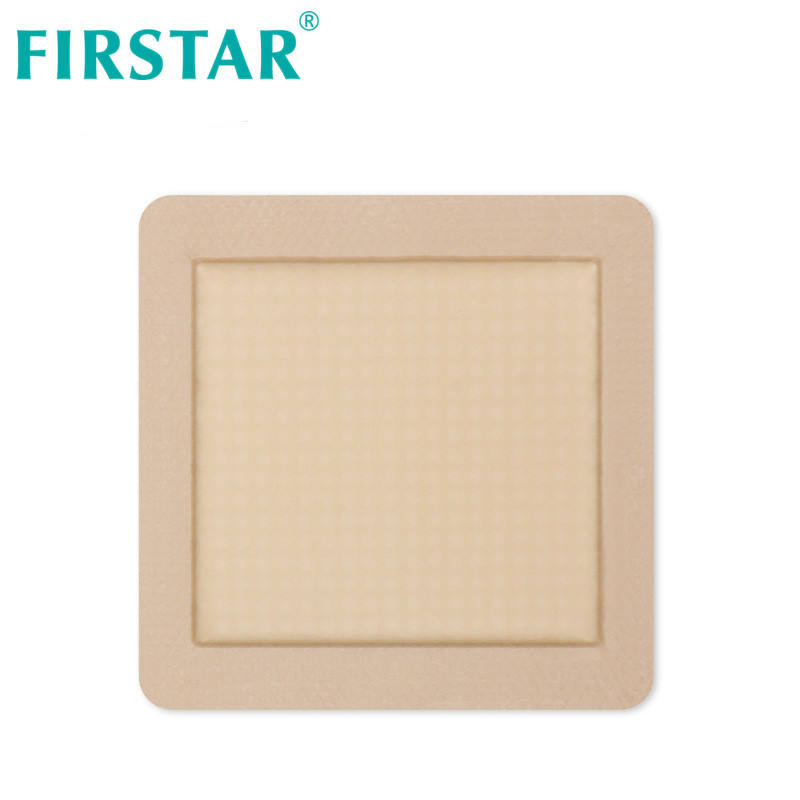 Medical Consumables Diabetes Adhesive Sterile Advanced Wound Care Silicone Foam Dressing